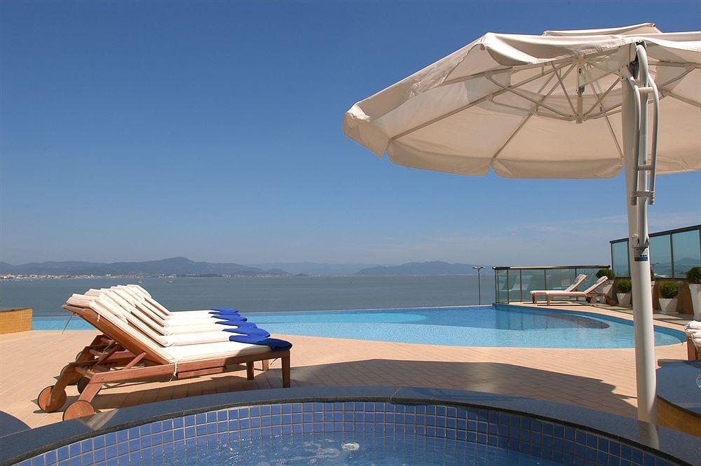Majestic Palace Hotel Florianópolis Exteriör bild The pool at the hotel